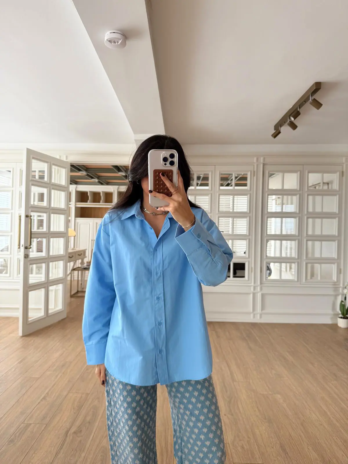 Molly Poplin Gömlek