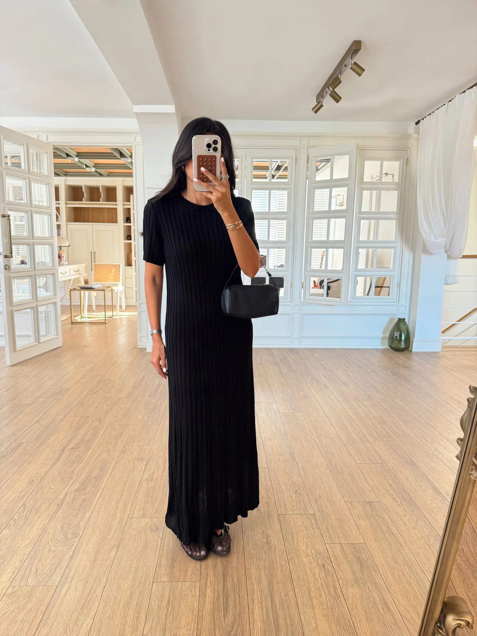 Nopen İspanyol Paça Jean - Siyah, Standart